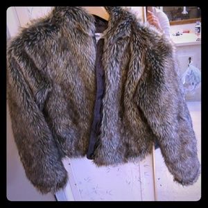 Kids fur coat